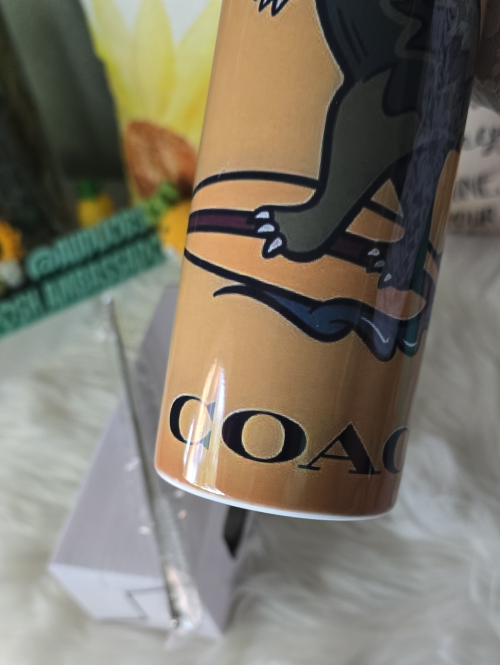 Cute Travel Tumbler Off BRAND NWT - Picture 10 of 11
